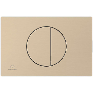 Ideal Standard Oleas M5 Механическая панель смыва, двойной смыв, цвет: PVD Brushed Bronze