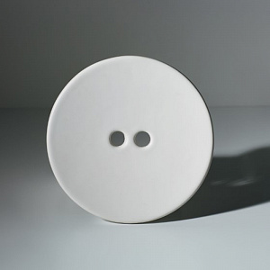 Kerasan Deco Декоративная пластина для слива раковины DECO. цвет: белый 
