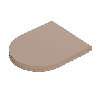 Artceram FILE 2.0 Крышка с сиденьем Flat для унитаза, механизм soft-close, цвет: matera