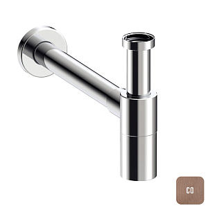 Almar Mixers Сифон для раковины, цвет: медь брашированная PVD