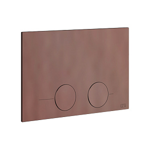 Gessi Клавиша смыва для унитаза, двойная, для систем инсталляций TECE, цвет: Copper Brushed PVD
