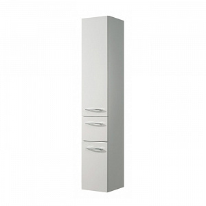 PELIPAL Cassca Шкаф-колонна DX (петли справа) 2 дверцы, 1 ящик, 3 полки, 168см, подвесной, Цвет: белый глянцевый