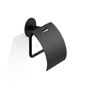 Decor Walther Basic Держатель для туалетной бумаги, подвесной, цвет: черный матовый