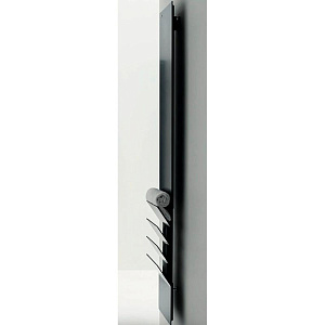 Antrax Flaps Полотенцесушитель L35хH171см., Dx, электрический, цвет: черный матовый