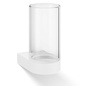 Decor Walther Century Стакан подвесной, прозрачное стекло, цвет: белый матовый