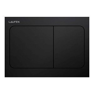 Laufen INEO AIR Клавиша смыва, цвет: черный матовый
