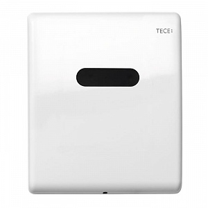 TECE TECEplanus Urinal Панель смыва для писсуара, с инфракрасным датчиком, 6 V батарея, цвет: белый глянцевый