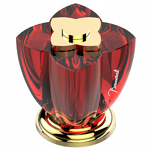 THG Petale De Cristal Rouge Вентиль смесителя для раковины, цвет: полированное золото