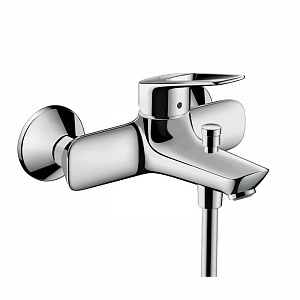 Hansgrohe Novus Loop  Однорычажный смеситель для ванны, с рукояткой-петлей, внешний монтаж, хром