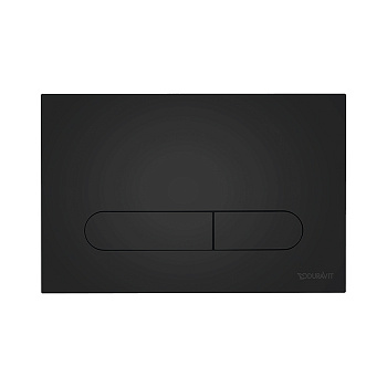 Duravit DuraSystem Beta 100 Клавиша смыва для унитаза, пластик, цвет: черный матовый 