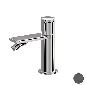Newform Ionika Смеситель для биде, на 1 отв, излив: 11.7см., цвет: PVD brushed stainless Stell