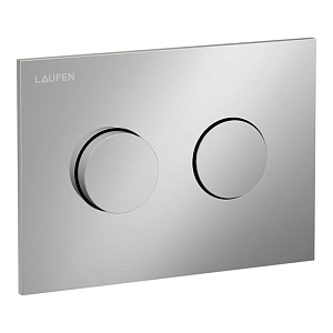 Laufen INEO GROOVE Клавиша смыва, цвет: хром матовый