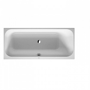 Duravit Happy D.2 Ванна акриловая  170х70x48см, прямоугольная .встраиваемая  версия , с наклоном для  спины справа, цвет: белый