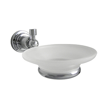 Nicolazzi Monte Croce Мыльница, подвесная, цвет: хром/белый