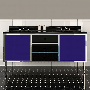 Devon&Devon Jazz 3, Комплект мебели, напольный, Цвет: blue violet/deep black