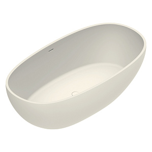 Catalano Solid Ванна отдельностоящая 176х91хh52см, с переливом, сифон в комплекте, цвет: Lino Satinato