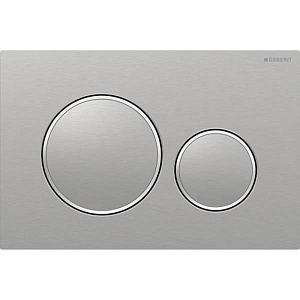 Geberit Sigma20 Клавиша для двойного смыва, круглая, цвет: полированный
