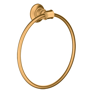 Axor Montreux Полотенцедержатель​ - кольцо​, подвесной, цвет: шлифованное золото