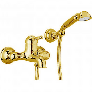CISAL Arcana Royal Смеситель для ванны с душевым комплектом, цвет: золото