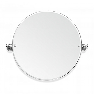 TW Harmony 023, вращающееся зеркало круглое 69х60см, цвет: хром