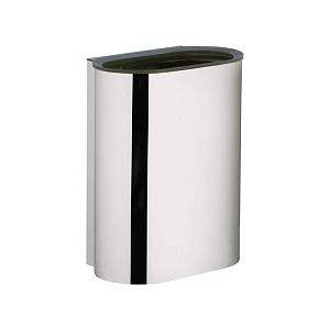 Keuco Plan Контейнер для мусора, объем 30 Л, напольный, цвет: chrome finish/black