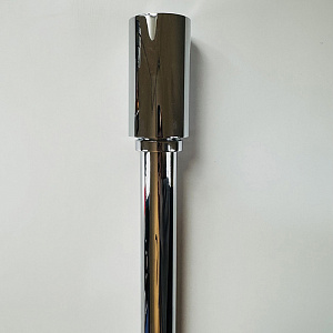 Dea Design Accessories Сифон узкий с гидрозатвором слив в пол, цвет: хром 