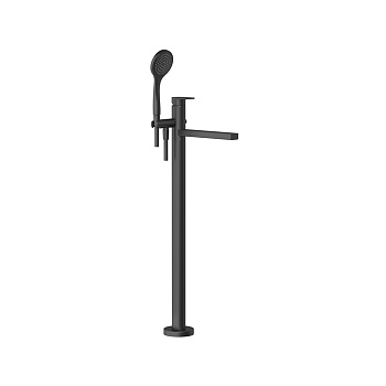 Gessi Emporio Via manzoni Смесителя для ванны, напольный, с душевой лейкой, цвет: Black XL