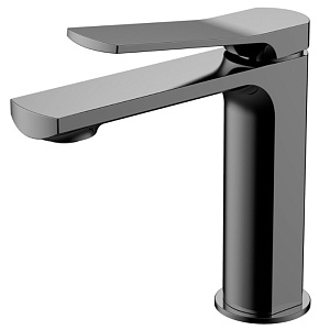 NEMO Prima Смеситель для раковины, 1 отв., с донным клапаном, цвет: gun metal