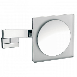 EMCO Prestige Зеркало косметическое, LED, 220x220мм,  двойной, verg.5, подвесной, цвет: хром