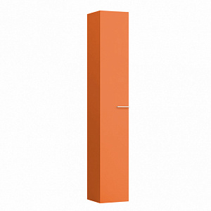 Laufen Kartell Шкаф подвесной, 300х300х1800мм, с 1 дверцей, SX, цвет: оранжевый глянцевый