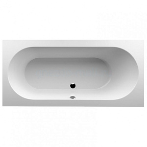 Villeroy&Boch Oberon Ванна 190х90х48см., встраиваемая, слив, ножки, Quaryl, цвет: альпийский белый