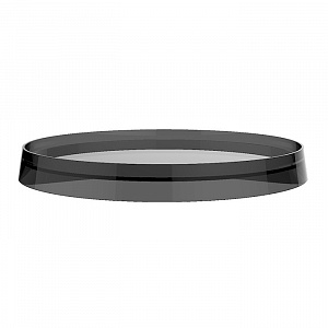 Laufen Kartell Съемный диск для смесителя/полочки/держателя туал бумаги d=185мм, цвет: дымчато-серый