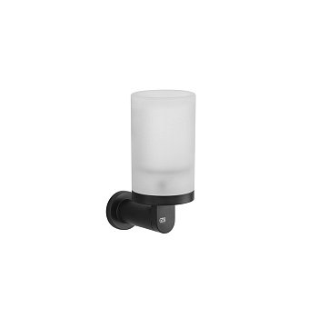 Gessi Emporio accessories Стакан, подвесной, сатинированное стекло, цвет: Black XL