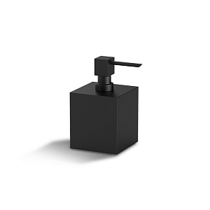 Decor Walther Cube DW 475 Дозатор для мыла, настольный, цвет: черный матовый