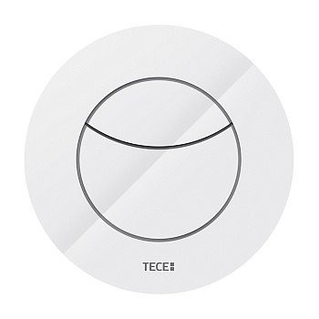 TECEflushpoint Панель смыва пневмо, 2 клавиши, круглая, цвет: белый