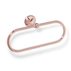 Bertocci Scacco Полотенцедержатель кольцо, подвесной, цвет: розовое золото