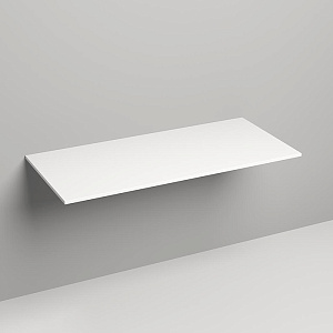 Salini Столешница 120х50х1.5 cм, из материалов S-Stone, цвет: белый матовый