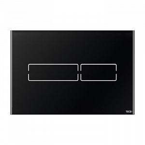 TECElux mini Электронная панель смыва, стекло, черная
