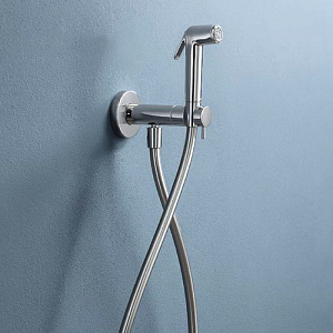 Almar Atthis Гигиенический душ, с прогрессивным смесителем и держателем, цвет: хром