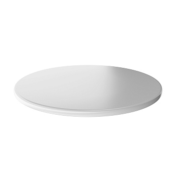 Kerama Marazzi Круглая полка CONO встраиваемая 43.1см, цвет: белый глянцевый