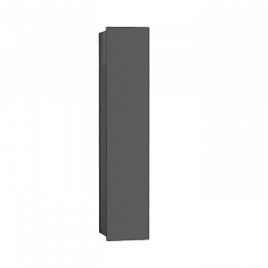 EMCO Asis 2.0 Модуль для унитаза встраиваемый, ершик, держатель т/бумаги, запасного рулона , 1 дверь правая, цвет: черный