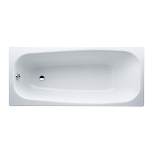 Laufen Pro Ванна встраиваемая, 170x75см., эмалированная сталь (3,5 мм), шумоизоляционное покрытие, с отверстиями для ручек, с антискользящим покрытием, цвет: белый