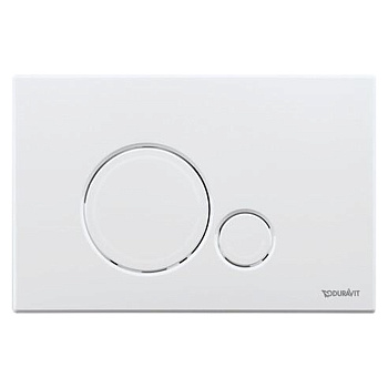 Duravit DuraSystem Beta 120 Клавиша смыва для унитаза, пластик, цвет: белый