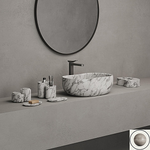 Dea Design Контейнер для бумажных салфеток, настольный, цвет: Stone Silk