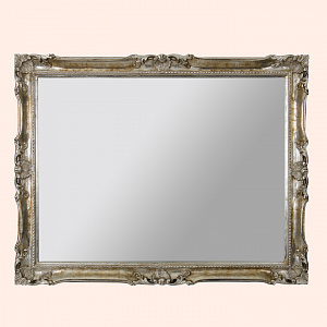 EBAN Luigi XV Зеркало 92x72см, цвет: серебро (argento)