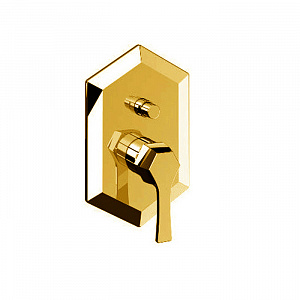 CISAL Cherie Встраиваемый однорычажный смеситель для ванны/душа, цвет: золото