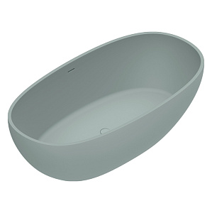 Catalano Solid Ванна отдельностоящая 176х91х52см, с переливом, сифон в комплекте, цвет: Aqua Satinato