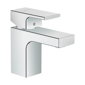  Hansgrohe Vernis Shap Смеситель для раковины, излив 70 мм, цвет: хром