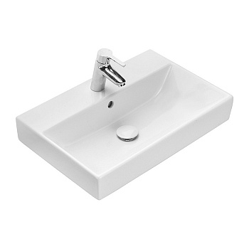 Roca Oleta Раковина подвесная 60х39см, с 1 отв., цвет: белый