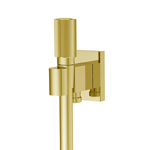 Fima Carlo Frattini Switch ON Душевой гарнитур, ручной душ с держателем, настенный, цвет: золото